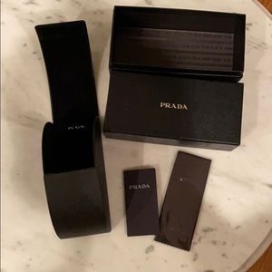 Prada sunglass case